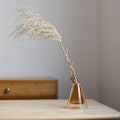 Miniatyrbild 7 av 10: Dobbeltvægget blomstervase Hydroponisk klart glasvase D D D