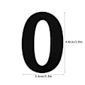 Miniatyrbild 2 av 10: 1kpl Oven numerokilpi Ovikilpi numero 2 2