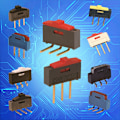 Miniatyrbild 8 av 9: 5 STK Slide Switch Vippebryter BSI-10 BSI-10 BSI-10