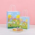 Miniatyrbild 6 av 10: 6 stk Gavepose Slikpakke 15X8X21CMZEBRA ZEBRA 15x8x21cmZebra