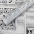 Miniatyrbild 1 av 10: 20 ark Indpakningspapir Gavepapir 06 06 06