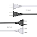 Miniatyrbild 3 av 10: Lamppu Power Riippuvalaisimet Johdot EU PLUG MUSTA EU PLUG EU plug Black