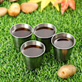 Miniatyrbild 8 av 10: 4 st Resekoppar Set Camping Cup Mugg L L