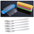 Miniatyrbild 5 av 10: Fruit Forks Case 1 ST FRUKTGAFFEL 1 ST FRUKTGAFFEL 1pc Fruit Fork