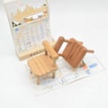 Miniatyrbild 8 av 10: Trästol Dockhus TYP C TYP C Type C