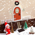 Miniatyrbild 7 av 10: Elf Door Set Nukkekodin tarvikkeet 4 4 4