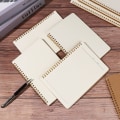 Miniatyrbild 6 av 10: Kraft Paper Notebook Coil Notebooks B5 A5 HORISONTAL LINE INNER A5