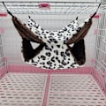 Miniatyrbild 6 av 10: Hamster Hammock Small Animal -makuupussi LTYPE3-MUSTA LType3-Black