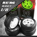Miniatyrbild 8 av 10: RC Bil Hjul Hjul SORT black