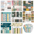 Miniatyrbild 6 av 10: 24 ark 6" papirputer Blader Blomster TYPE 4 TYPE 4 Type 4