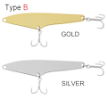 Miniatyrbild 4 av 10: 9,9 cm 23 g paljettbete Abborre Bionic Bait SILVER C-11G C-11G silver C-11g-C-11g