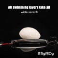 Miniatyrbild 3 av 9: 2kpl Metal Fishing Lure kaksoiskoukku Jig Bait Lead Casting 25g &30g