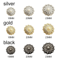 Miniatyrbild 2 av 10: 10st Pearl Clothing Knappar Skjorta Knappar GULD 18MM10ST 10ST gold 18MM10pcs-10pcs