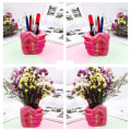Miniatyrbild 8 av 10: Blomsterpotte Silikoneforme Krystalharpiksbakkeform VENSTRE HÅND Left hand