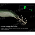 Miniatyrbild 5 av 10: kudos Squid Hook Octopus Bait COLOR E COLOR E Color E