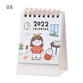 Miniatyrbild 1 av 10: 2022 Mini Desktop Calendar Scheduler 8 8
