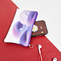 Miniatyrbild 8 av 10: Gradient Color kosmeettinen laukku meikkipussi VAUNANpunainen pink