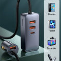 Miniatyrbild 4 av 10: Strømadapter Hurtigoplader 2USB 2TYPE-C 2USB 2TYPE-C 2USB 2Type-C