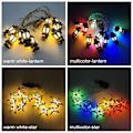 Miniatyrbild 2 av 10: EID Mubarak Belysning Led Ljusslinga MULTICOLOR LYKTA multicolor lantern