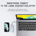 Miniatyrbild 8 av 10: USB C HUB Type-C splitter 6-I-1 TYPE B 6-in-1 Type B