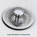 Miniatyrbild 8 av 10: Diskbänkspropp Pop-up avloppsplugg SILVER Silver