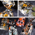 Miniatyrbild 6 av 10: Halloween Cellofan Cello Godbitposer Søt kjekspakning 1 1 1