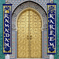 Miniatyrbild 9 av 10: 30x180 cm Dörrbanner Ramadan Kareem Flag 01 01 01