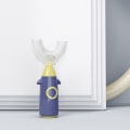 Miniatyrbild 5 av 11: Barn U-Shape tannbørste 1-12 år BLÅ L blue L