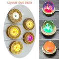 Miniatyrbild 8 av 10: LED-ljusdisplayhållare Crystal Ball Base VIT LIGHTB B White LightB