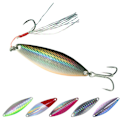 Miniatyrbild 7 av 10: VIB Fishing Lures fjäder Metallskedar 11GD D 11gD