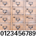 Miniatyrbild 10 av 10: 1kpl Oven numerokilpi Ovikilpi numero 2 2