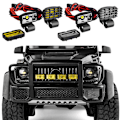 Miniatyrbild 4 av 10: RC Car Spotlight Simulation valonheitin G157MW G157MW G157MW