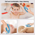 Miniatyrbild 7 av 10: Silikonebørste Hovedbundsmassagebørste PINK PINK-TIP PINK-TIP Pink Pink-tip-Pink-tip