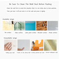 Miniatyrbild 2 av 10: Wall Stickers 3D Mirror Stickers SORT Black