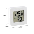 Miniatyrbild 2 av 10: 2ST Digital termo-hygrometer elektronisk termometer 2PCS
