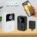 Miniatyrbild 10 av 10: WIFI videodørklokke Intercom HVID White