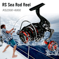 Miniatyrbild 4 av 10: Lurehjul fiskehjul RS5000 RS5000 RS5000