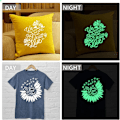 Miniatyrbild 6 av 10: Glow in The Dark Heat Transfer Vinyl A A A