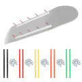 Miniatyrbild 8 av 9: Skateboard Rails Edge Protect Strip PUNAINEN Red