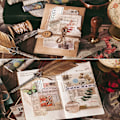 Miniatyrbild 5 av 10: 50 kpl Materiaali Paperitaidemuseo Fragmentti E E E