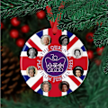 Miniatyrbild 7 av 10: Drottning Elizabeth II Ornament Juldekoration C C