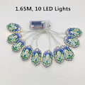 Miniatyrbild 1 av 10: LED String Light Eid Mubarak Light 05 05 05