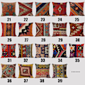 Miniatyrbild 3 av 7: Hørpudebetræk Bohemian Patterns Pudebetræk 38 38
