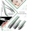 Miniatyrbild 10 av 10: Nagelklippningsset Nagelmanikyrverktyg SET 12 ST 12 ST Green 12 pcs-12 pcs