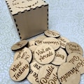 Miniatyrbild 9 av 10: Token & Box Set Puiset ystävänpäiväkoristeet 3 3