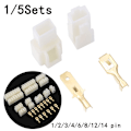 Miniatyrbild 7 av 10: 1 Sett bilkontakt Bilkontakt Elektrisk ledning Terminalplugg 1 set 6P