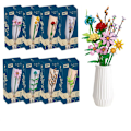 Miniatyrbild 9 av 10: Byggeklosser, blomstersimulering, blomster 8 8 8