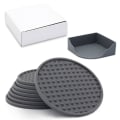 Miniatyrbild 7 av 10: Varmeisoleringsmåtte Cup Coasters BLÅ 2STK 2STK Blue 2PCS-2PCS