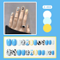 Miniatyrbild 4 av 9: 24stk False Nails Short Square X005 X005 X005