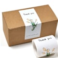 Miniatyrbild 10 av 10: 50 kpl Kiitostarrat Happy Post 3 3 3